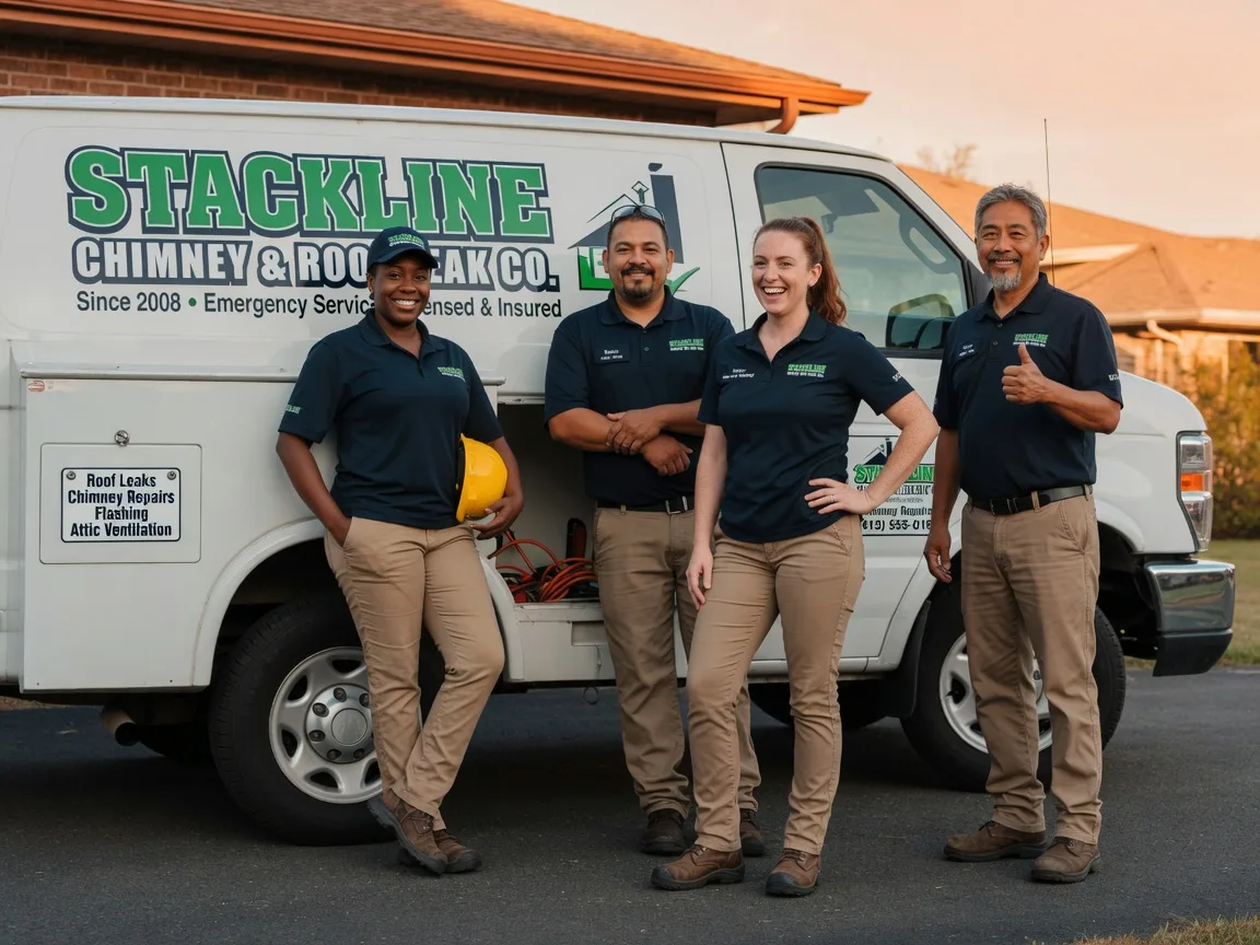 Chimney flashing repair company in Essex, IA